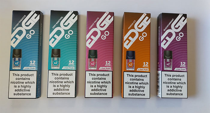 Edge Go Pods Range